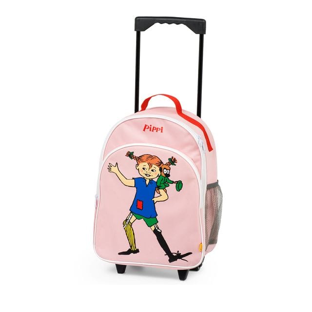 Rullväska - Rosa Pippi Långstrump