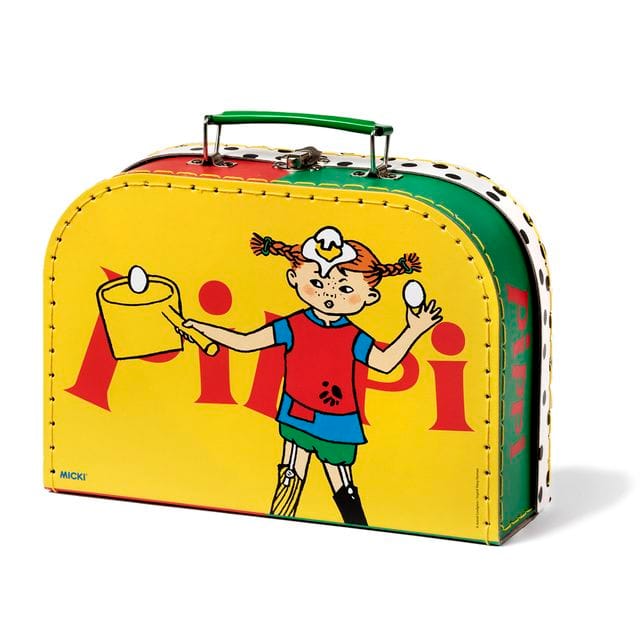 Pippi Resväska 25 Cm Gul Pippi Långstrump