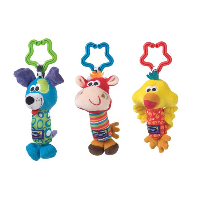 Playgro Vagnsleksak 3 Pack
