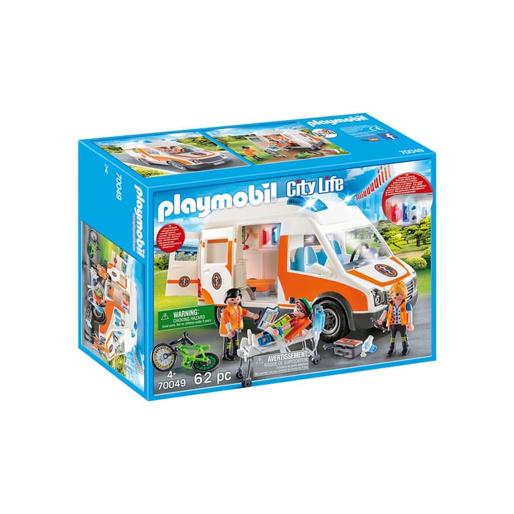 70049 Ambulans med blinkande ljus Playmobil