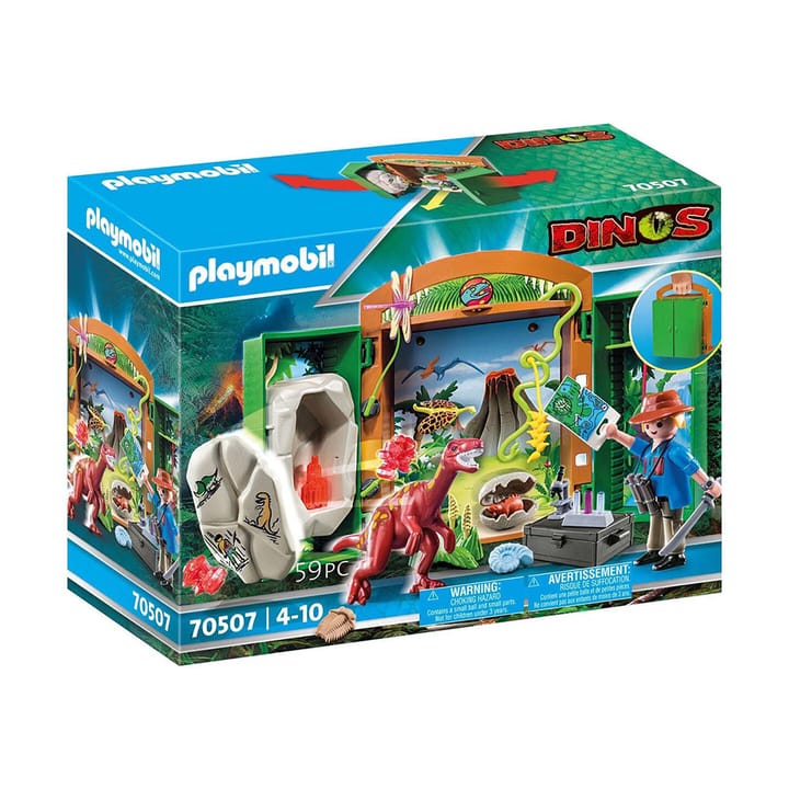 70507 Leklåda Dinosaurieforskare Playmobil