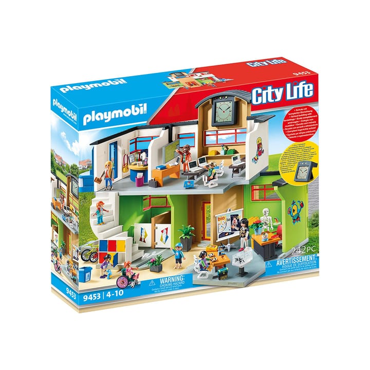 9453 Inredd skolbyggnad Playmobil