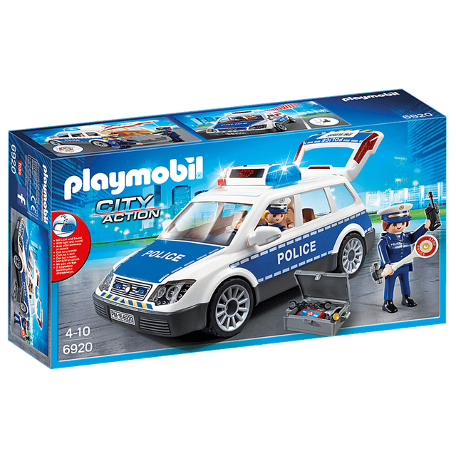 Polisbil Med Ljus Och Ljud Playmobil