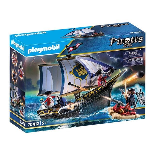 Skepp Med Rödrockar Playmobil