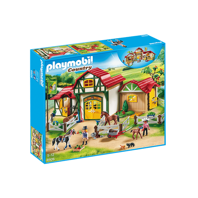 Större Ridanläggning Playmobil