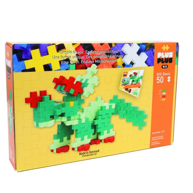 Big Basic Dinosaurie 50 Bitar Plus Plus
