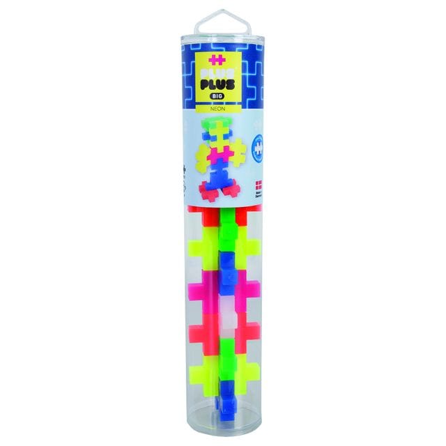 Big Rör Neonmix 15 Bitar Plus Plus
