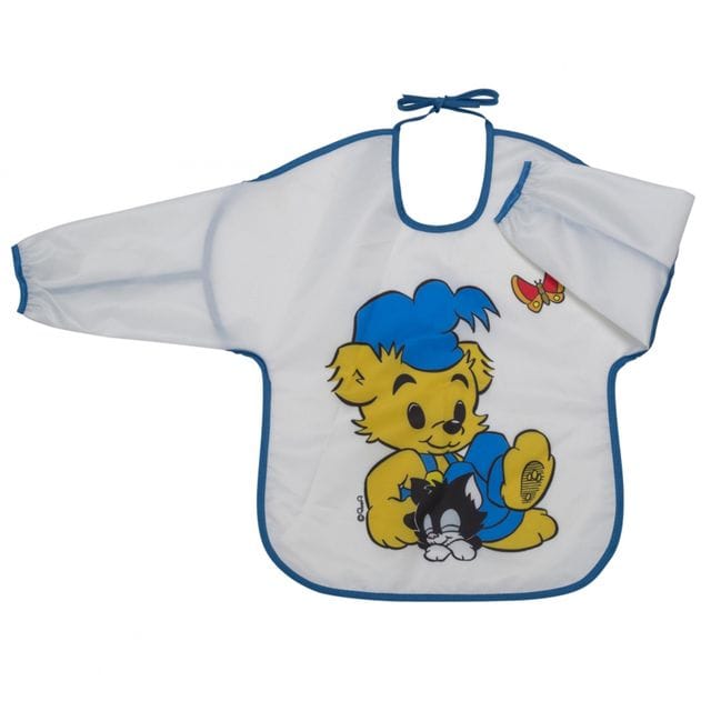 Förkläde Bamse Vit/Blå Rätt Start