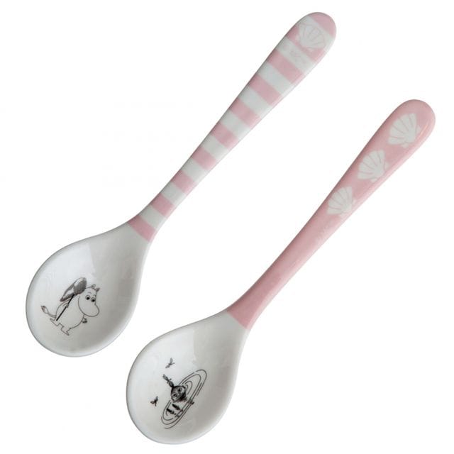 Matningssked Mumin 2-Pack Rosa Rätt Start