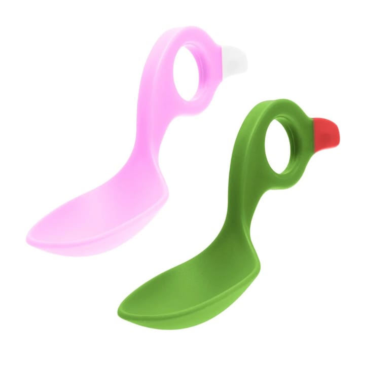 Skedar Multi Grip Rosa/Mint Plast 2-Pack Rätt Start