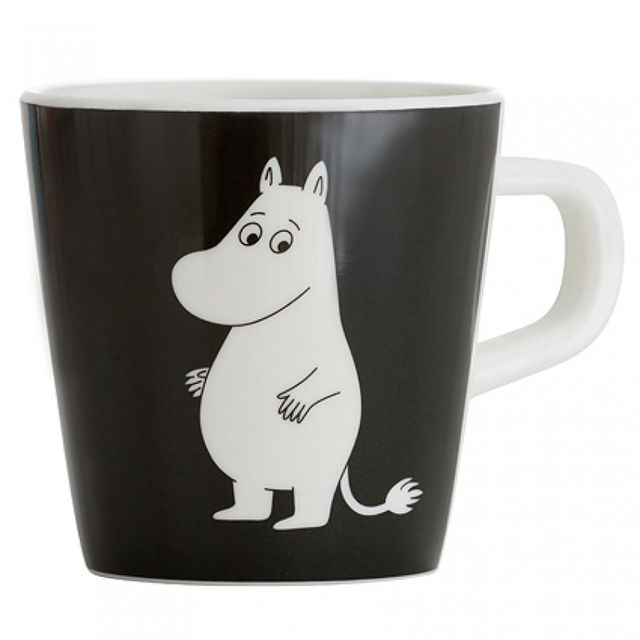Product Image for Rätt Start  Muminmugg Med Handtag Vatten & Bad Svart - BabyWorld