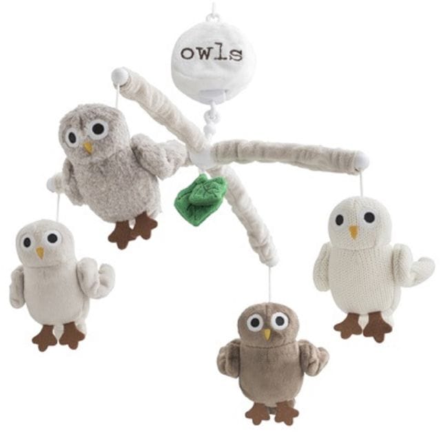 Musikmobil Baby Owls Rätt Start