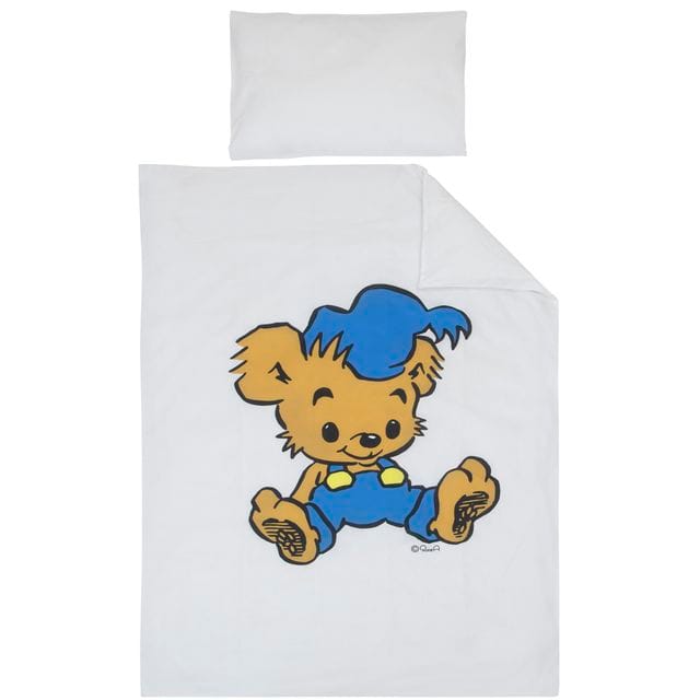 Påslakanset Spjälsäng Bamse Rätt Start