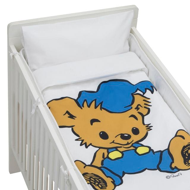 Påslakanset Spjälsäng Bamse Rätt Start