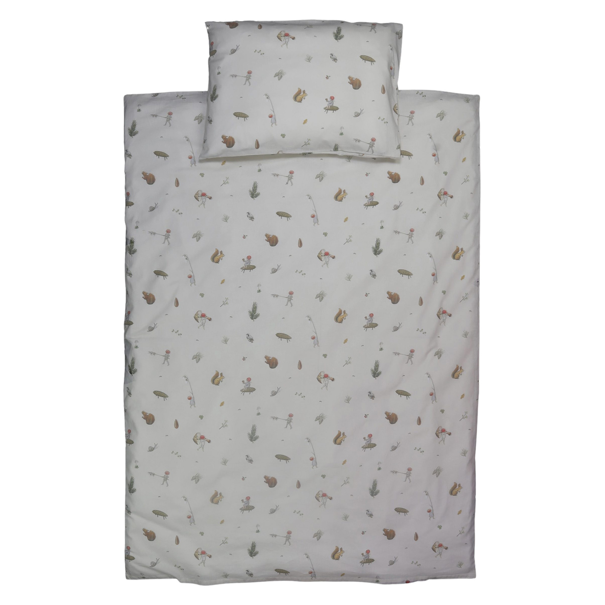 Product Image for Rätt Start  Påslakanset Vagn/Vagga, Beskow Tomtebobarnen Beige - BabyWorld