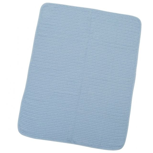 Våffelfilt Eco 75X100 Cm - Blå Rätt Start