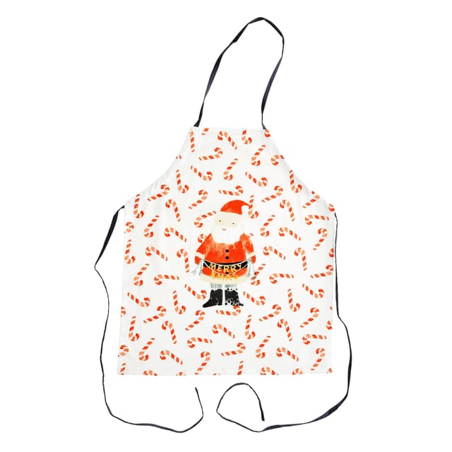 Förkläde - Santa Print Rice