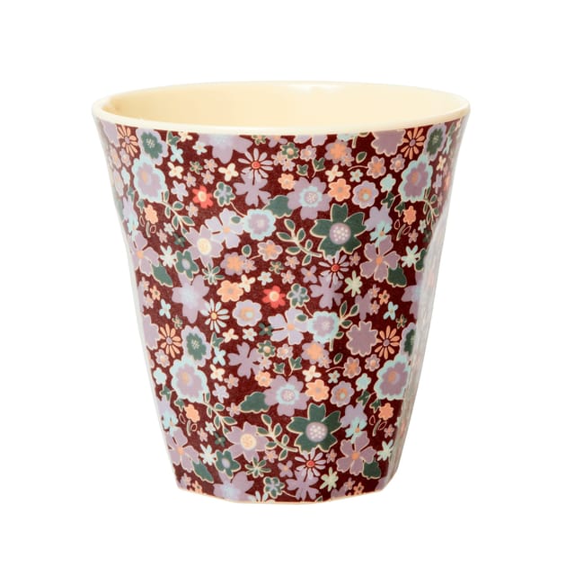 Melaminmugg Medium - Fall Floral Rice