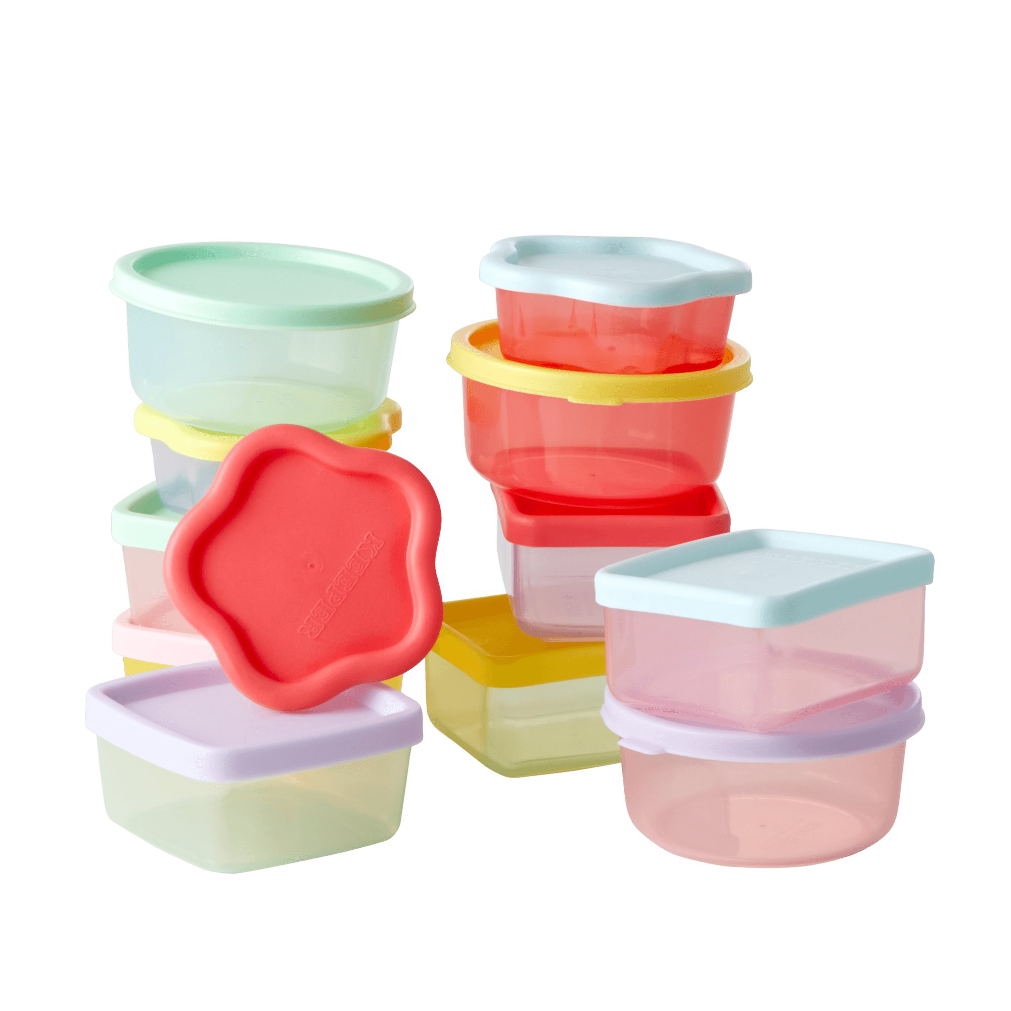 Product Image for Rice  Plastlådor Mini 12-pack, Mix Colour - BabyWorld