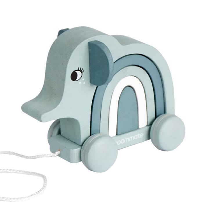 Drag- Och Stapelleksak Elefant Roommate