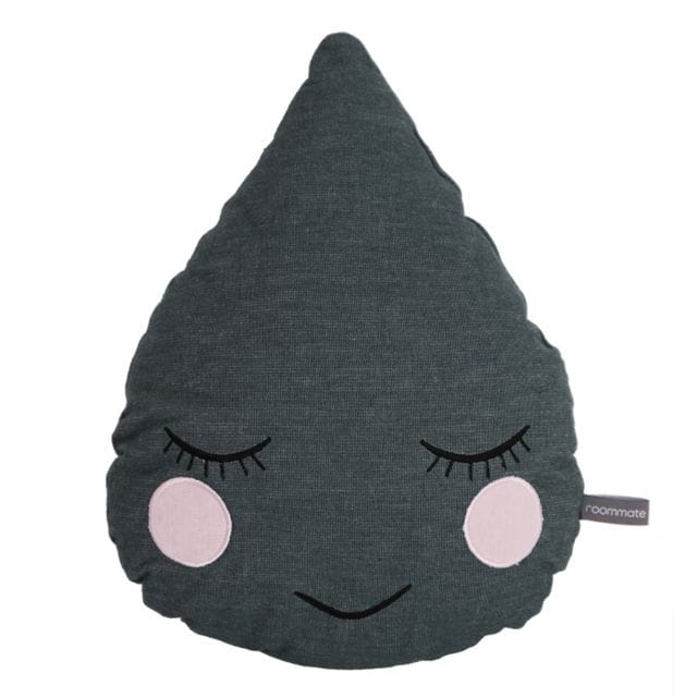 Rain Drop Cushion Anthracite - Anthracite Roommate