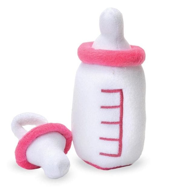 Rubens Bottle & Dummy - Pink Rubens Barn