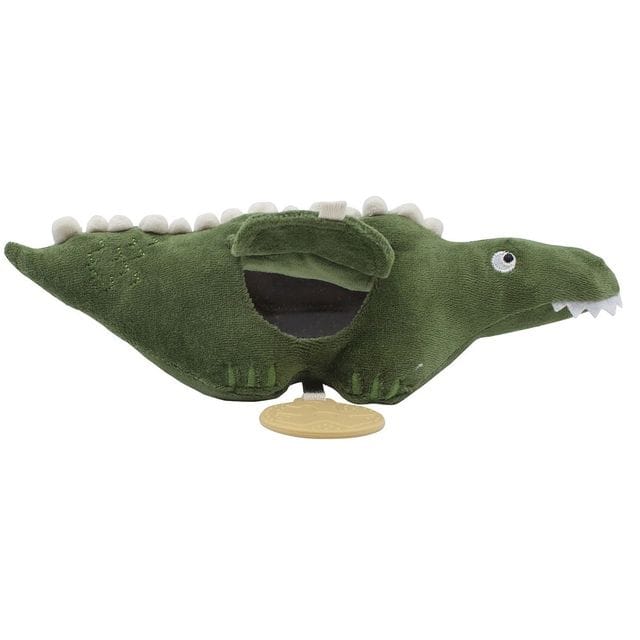 Aktivitetsleksak Alligator Ali Moss Green Sebra