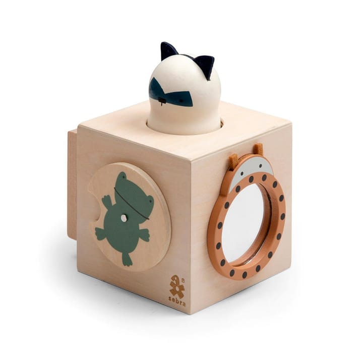 Aktivitetsleksak Kub Woodland Sebra