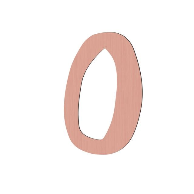 Bokstäver Watermelon Pink Sebra