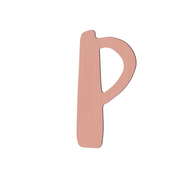 Bokstäver Watermelon Pink Sebra