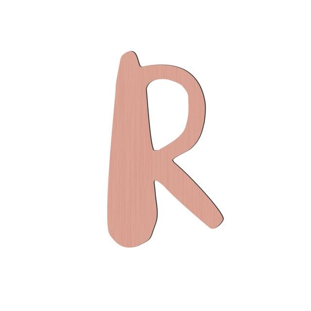 Bokstäver Watermelon Pink Sebra