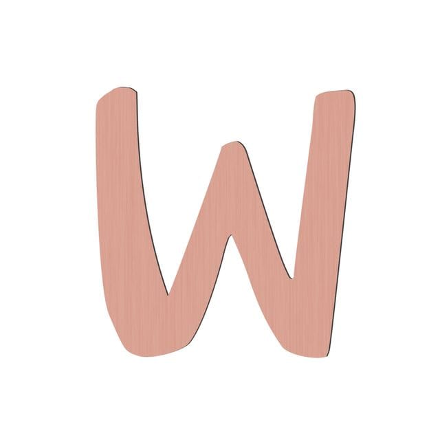 Bokstäver Watermelon Pink Sebra
