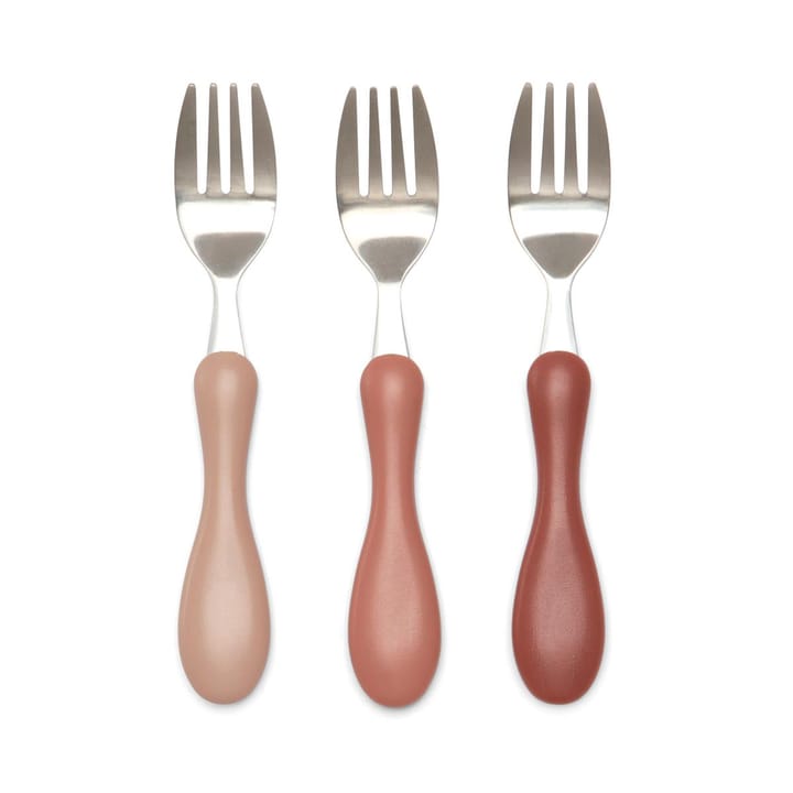 Gaffel 3-pack - Blossom Pink Sebra