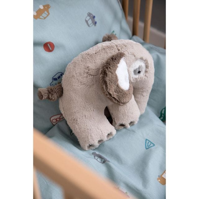 Gosedjur Elefant - Feather Beige Sebra