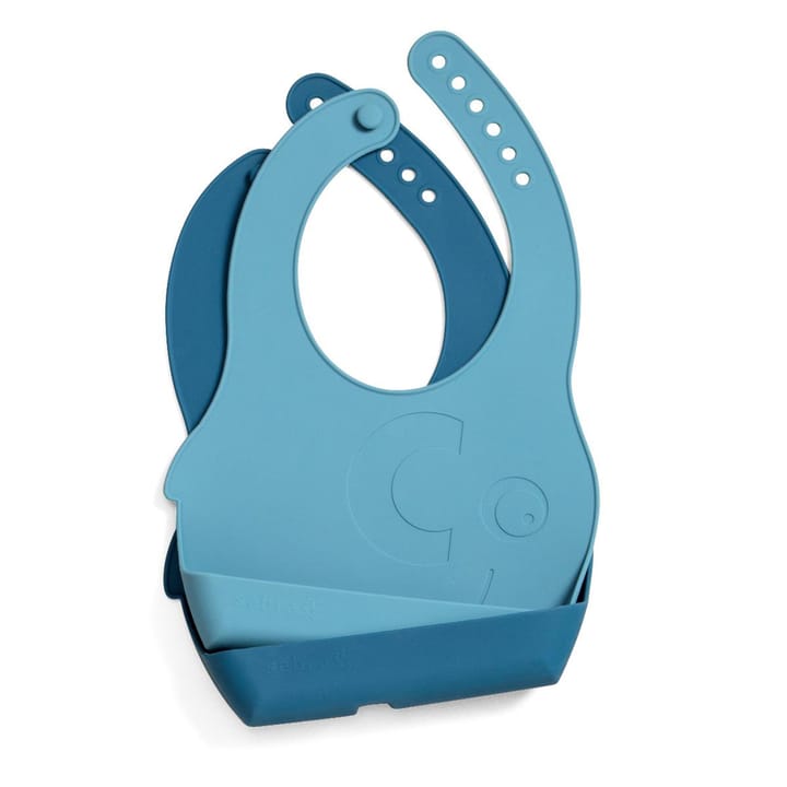 Haklapp Silikon Fanto 2-pack - Vintage Blue Sebra
