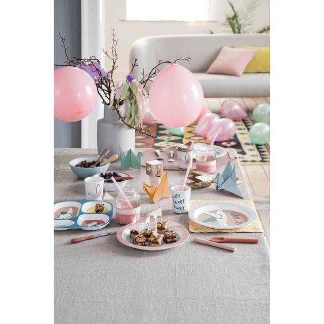 Matset 5 Delar Singing Birds Sebra