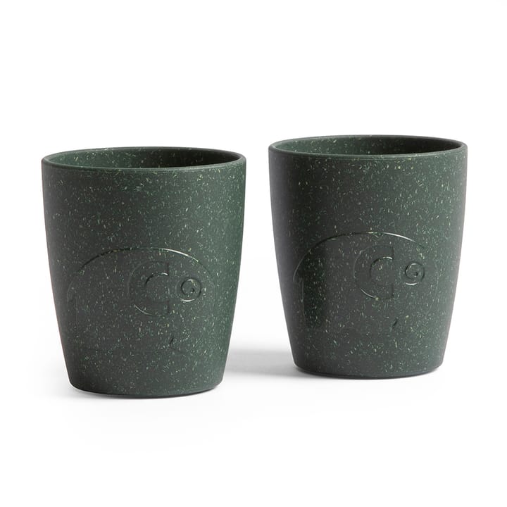 Mums Muggar 2-pack - Bottle Green Sebra