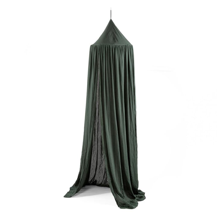 Sänghimmel - Bottle Green Sebra