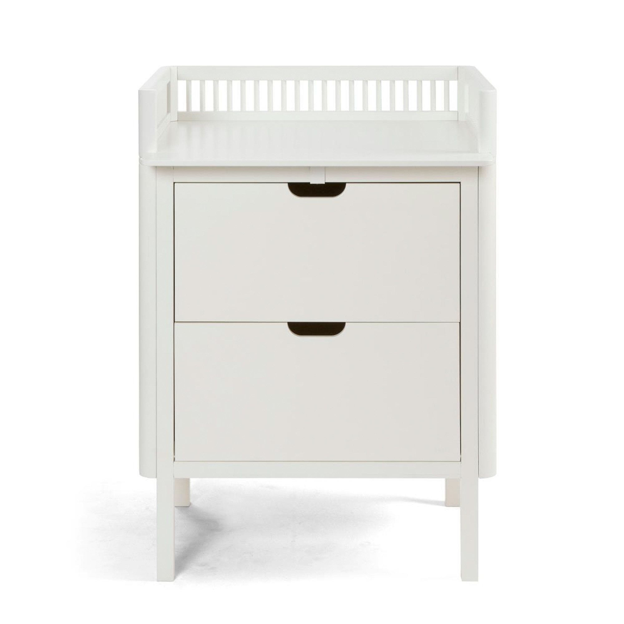 Sebra Skötbord Med Lådor FSC - Del 1 Classic White