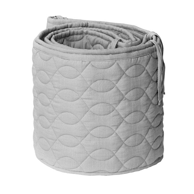 Spjälskydd Quiltad - Elephant Grey Sebra