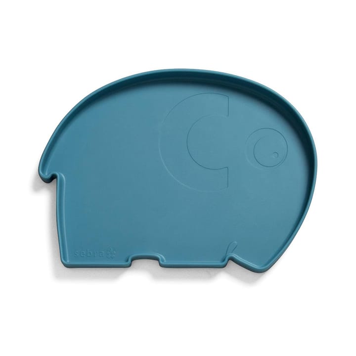 Tallrik Silikon Fanto - Vintage Blue Sebra