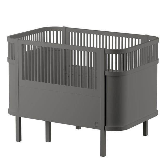 Växasäng 2 i 1 Baby & Juniorsäng - Classic Grey