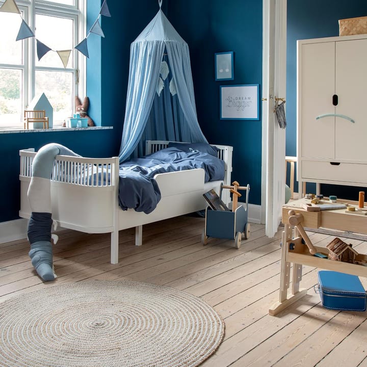 Vimpelgirlang Dubbelsidig - Powder Blue Sebra