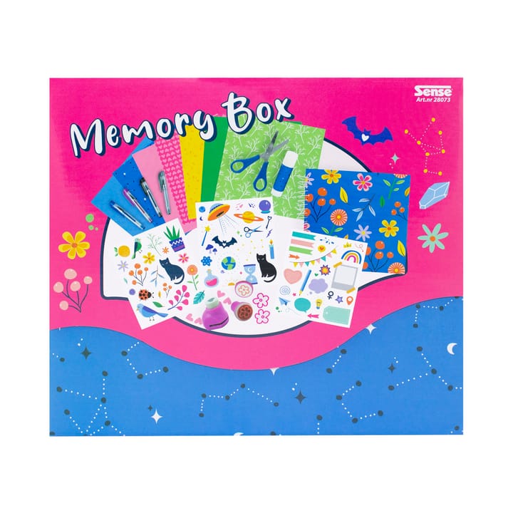 Pysselbok Memory Box SENSE