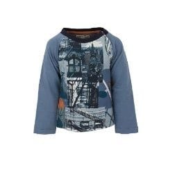 LS T-shirt Coronet Blue Small Rags