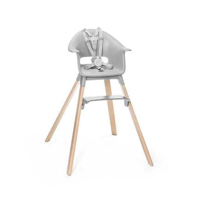 Clikk Barnmatstol - Cloud Grey Stokke