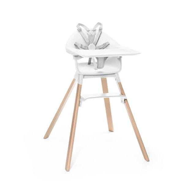 Clikk Barnmatstol - White Stokke