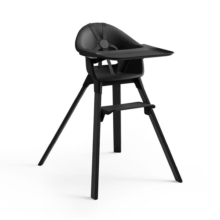 Clikk Barnmatstol - Midnight Black Stokke