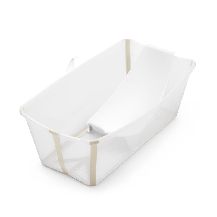 Flexi Bath Badbalja Med Badstöd - Sandy Beige Stokke