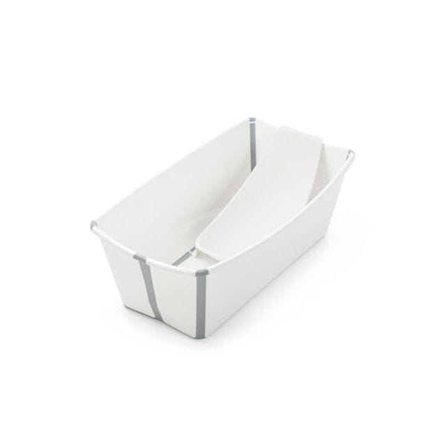 Flexi Bath Badbalja Med Badstöd - White Stokke